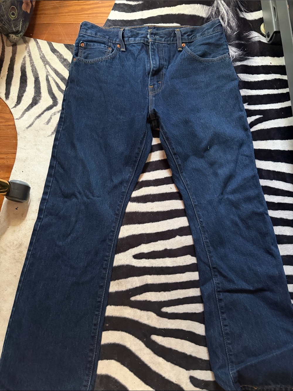 Levi’s Classic Men's Dark Blue Denim Jeans